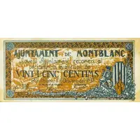 25 Céntimos Montblanc