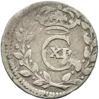 1 Rundstück - Carl XI Without ribbon