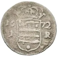 1 Rundstück - Carl XI Without ribbon