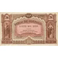 20 000 Reis 20 Mil Reis