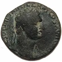 As - Domitianus Philippi, Macedonia