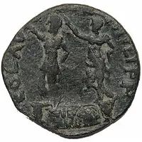 As - Domitianus Philippi, Macedonia