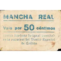 50 Céntimos Mancha Real