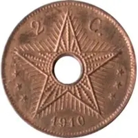 2 Centimes - Albert I