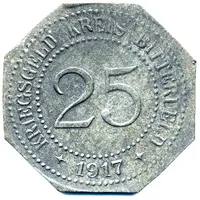 25 Pfennig - Bitterfeld Bankverein G.m.u.H