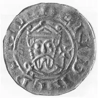 Denier - William I Groningen, bust facing