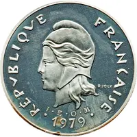 50 Francs Piedfort silver