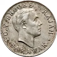 1 Cent - Charles V. Brooke Rajah