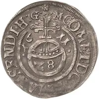 1 Groschen - Bruno II, William I, John George IV, Volrat VI and Jobst II