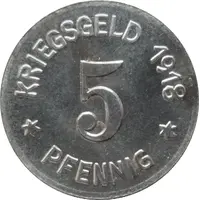 5 Pfennig - Oels Kaufmännischer Verein