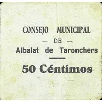50 Céntimos Albalat de Taronchers