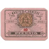 10 Pfennig Sparkasse