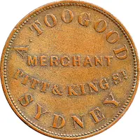 1 Penny - A. Toogood Sydney, New South Wales