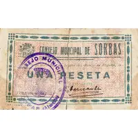 1 Peseta Sorbas