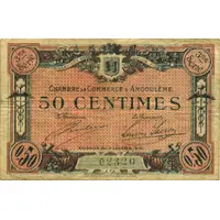 50 Centimes - Chambre de commerce d'Angoulème [16] <3ème série>