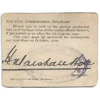 2 Pence - Bulawayo - Marshall Hole