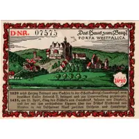 50 Pfennig Amts-Sparkasse