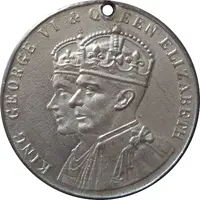 Medal Coronation of King George VI