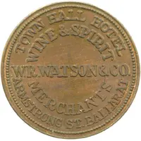 Medal - Sovereign Hill - W.R. Watson Tourist Souvenir