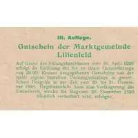 20 Heller Lilienfeld, Green isue