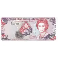 10 Dollars - Elizabeth II C Series, One Signature