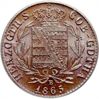 1 Pfennig - Ernest II