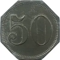 50 Pfennig - Schwabach Ph. Benj Ribot KGL. Bayer. Hofseifenfabrik