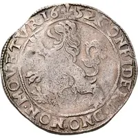 1 Daalder 'Leeuwendaalder' Knight facing right