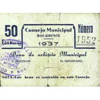 50 Céntimos Bocairente