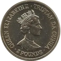 2 Pounds - Elizabeth II Queen Mother