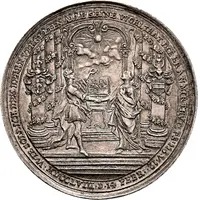 Medal - Golden wedding of Jakob and Margarete Passavant