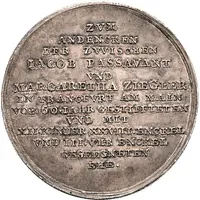 Medal - Golden wedding of Jakob and Margarete Passavant