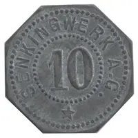 10 Pfennig - Hildesheim Senkingwerk A.G.