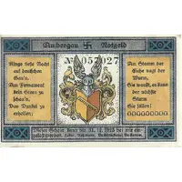 75 Pfennig Buchdruckerei Rehmann