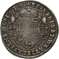 1 Thaler - Charles the Posthumous Plain mozzetta
