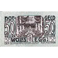 50 Heller Wolfsegg