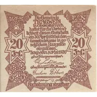 20 Heller Tragwein