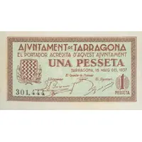 1 Peseta Tarragona