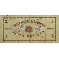 1 Peseta Carboneras
