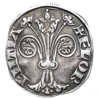 Grosso of 2 soldi 'Popolino' scroll type