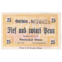 25 Pfennig
