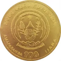 100 Francs Martial Eagle