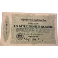 10 000 000 Mark Reichsbahndirektion