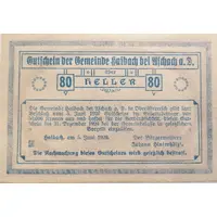 80 Heller Haibach bei Aschach