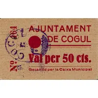 50 Céntimos Cogul