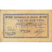0.50 Pesetas Juneda