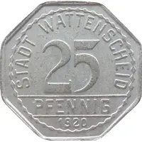 25 Pfennig - Wattenscheid