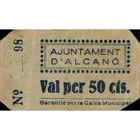 50 Céntimos Alcanó