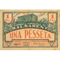 1 Peseta Balsareny