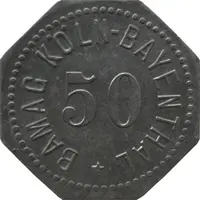 50 Pfennig - Köln-Bayenthal Bamag